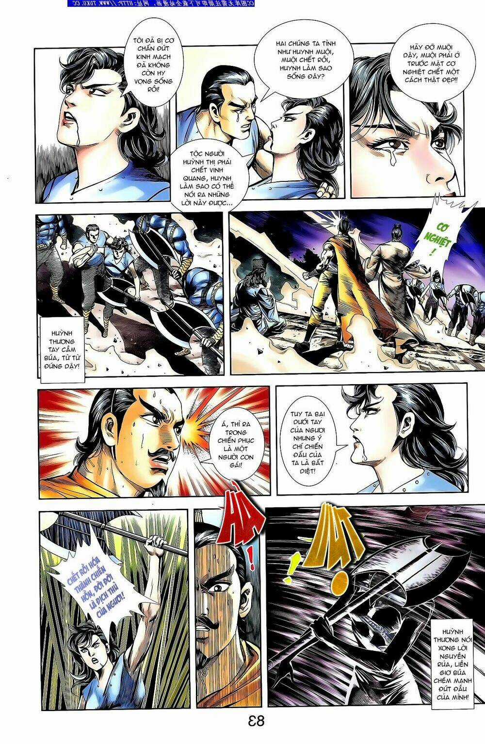 Thiên Tử Truyền Kỳ 1 - Cơ Phát Khai Chu Bản Chapter 135 trang 8