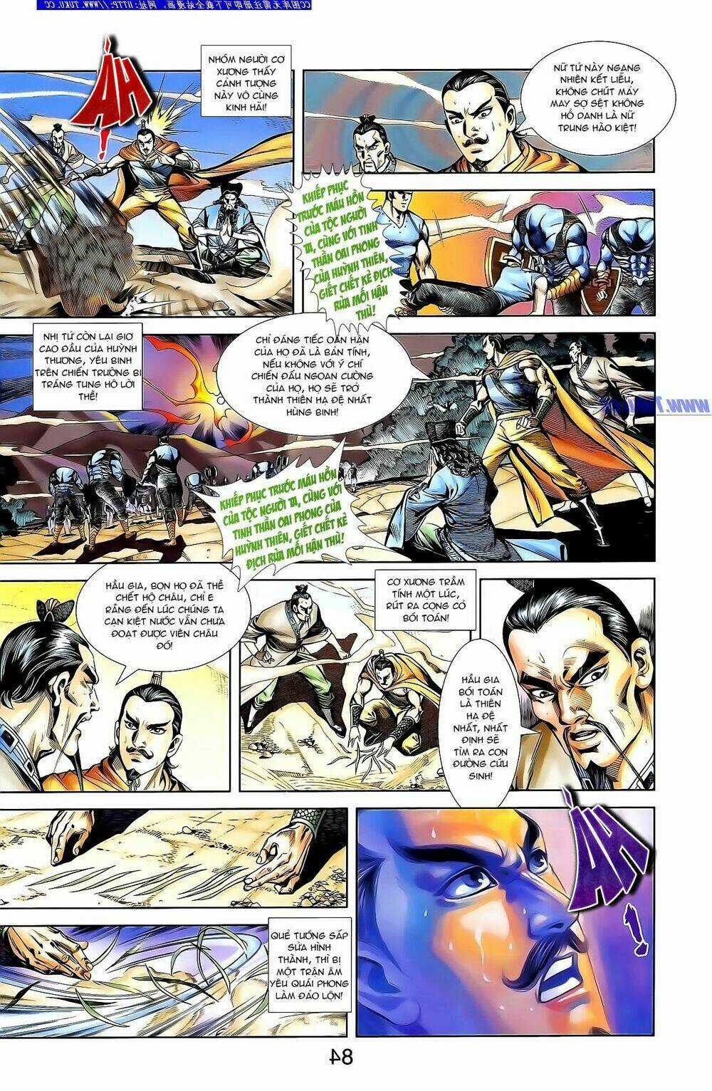 Thiên Tử Truyền Kỳ 1 - Cơ Phát Khai Chu Bản Chapter 135 trang 9