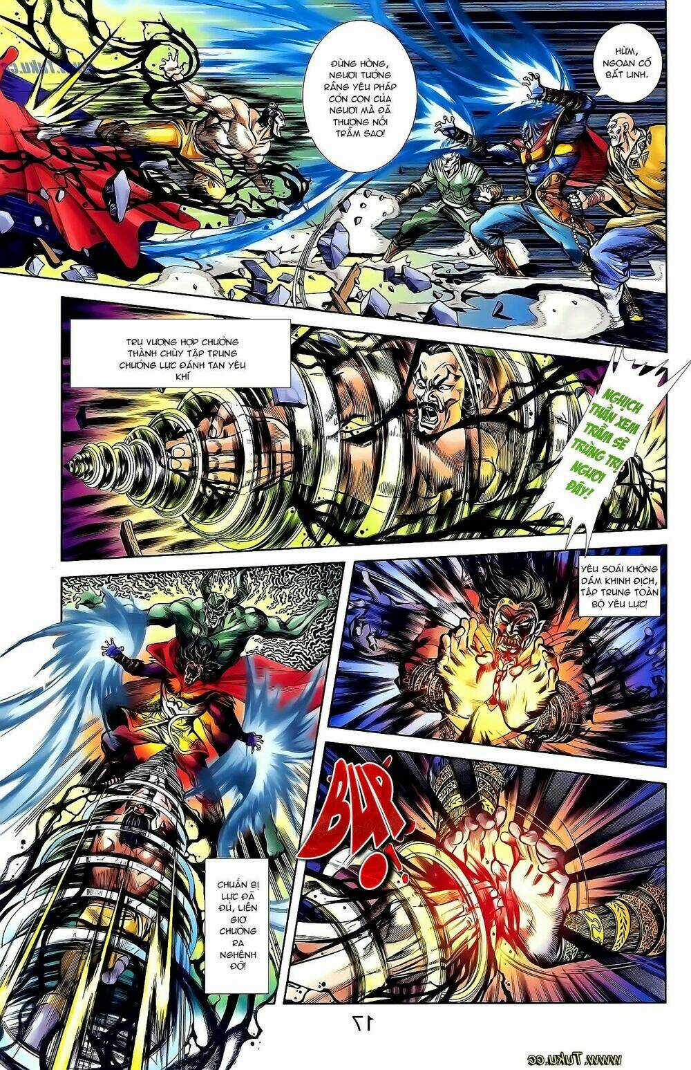 Thiên Tử Truyền Kỳ 1 - Cơ Phát Khai Chu Bản Chapter 136 trang 10