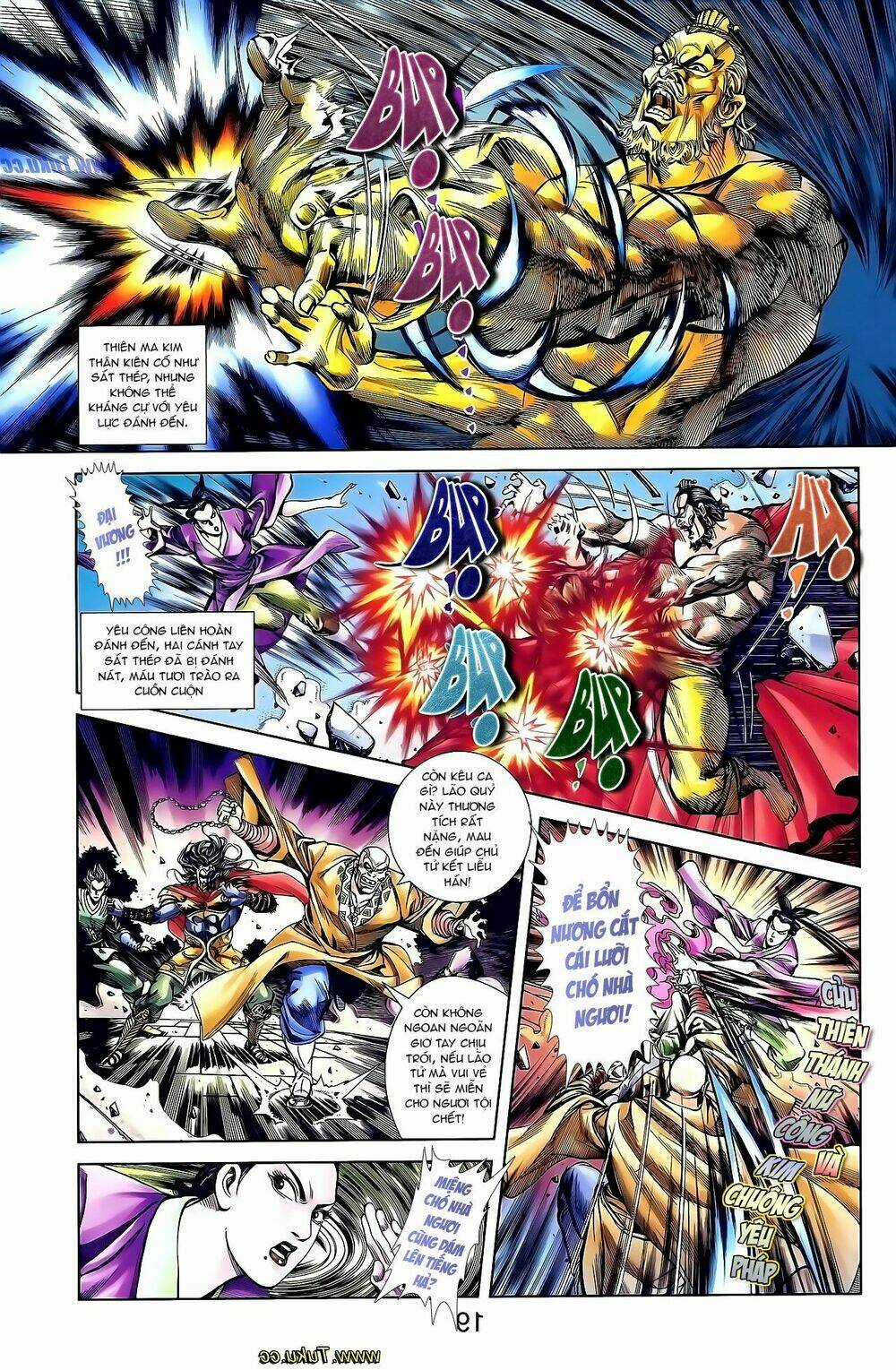 Thiên Tử Truyền Kỳ 1 - Cơ Phát Khai Chu Bản Chapter 136 trang 12