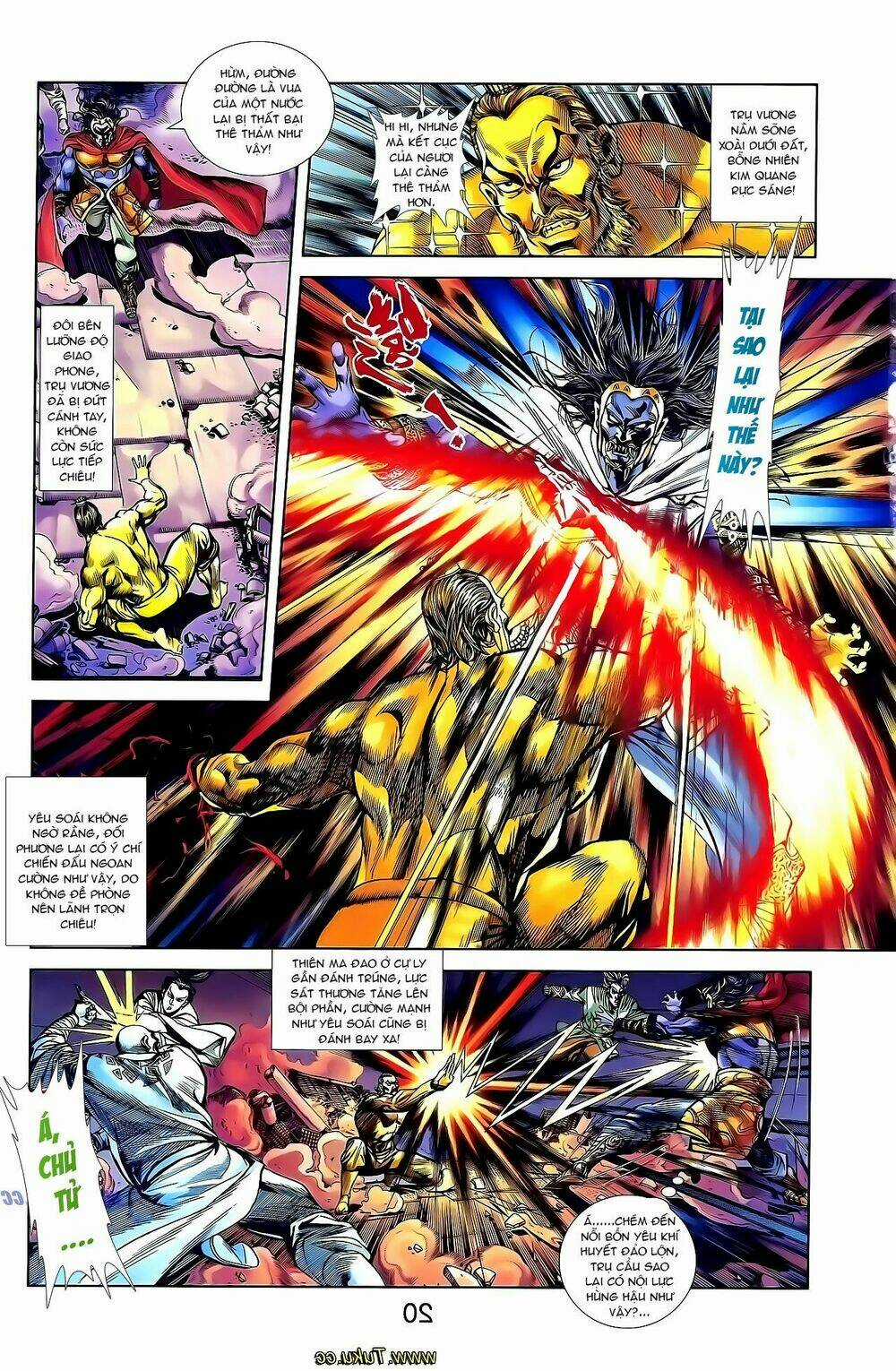 Thiên Tử Truyền Kỳ 1 - Cơ Phát Khai Chu Bản Chapter 136 trang 13