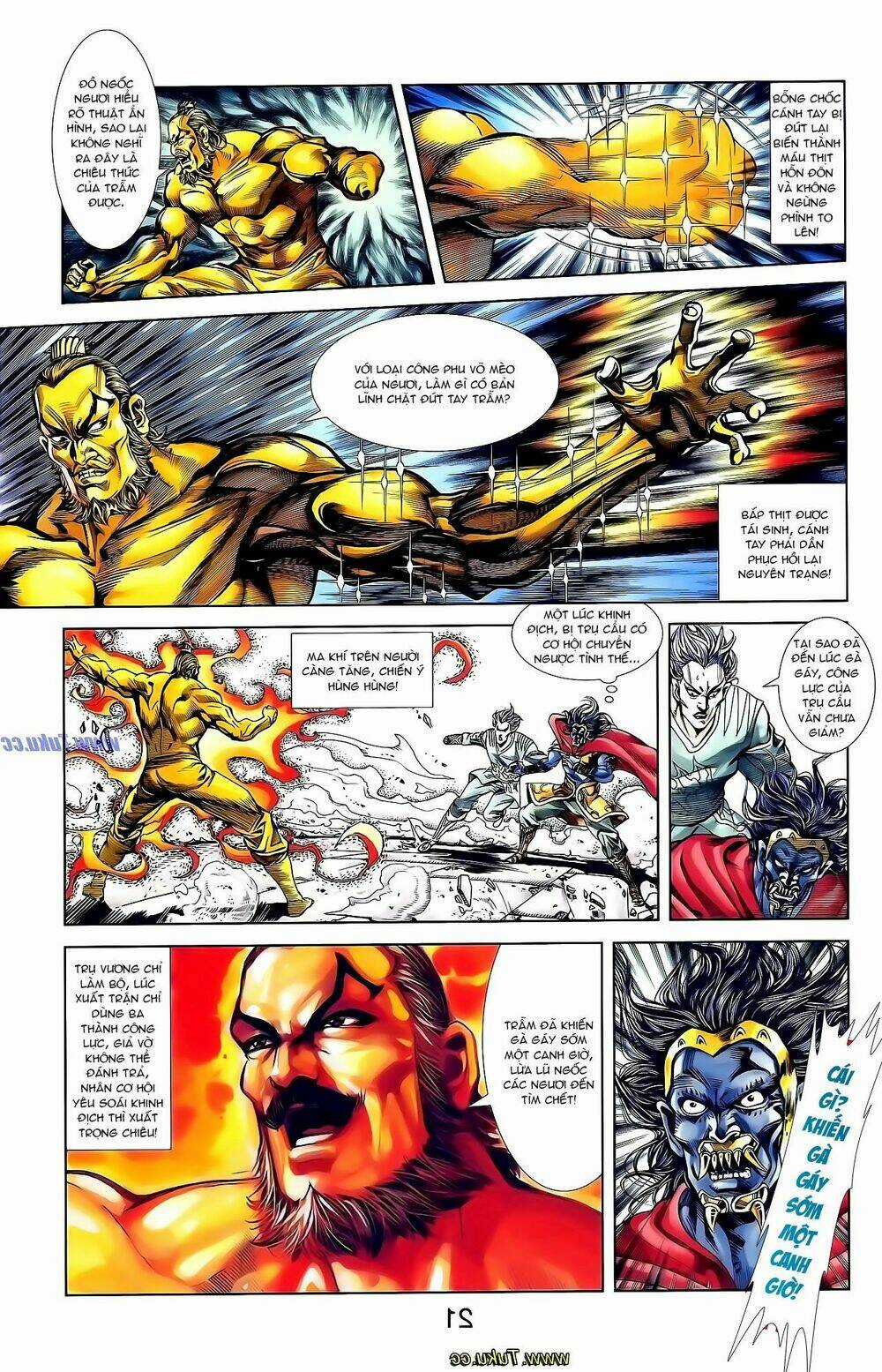 Thiên Tử Truyền Kỳ 1 - Cơ Phát Khai Chu Bản Chapter 136 trang 14