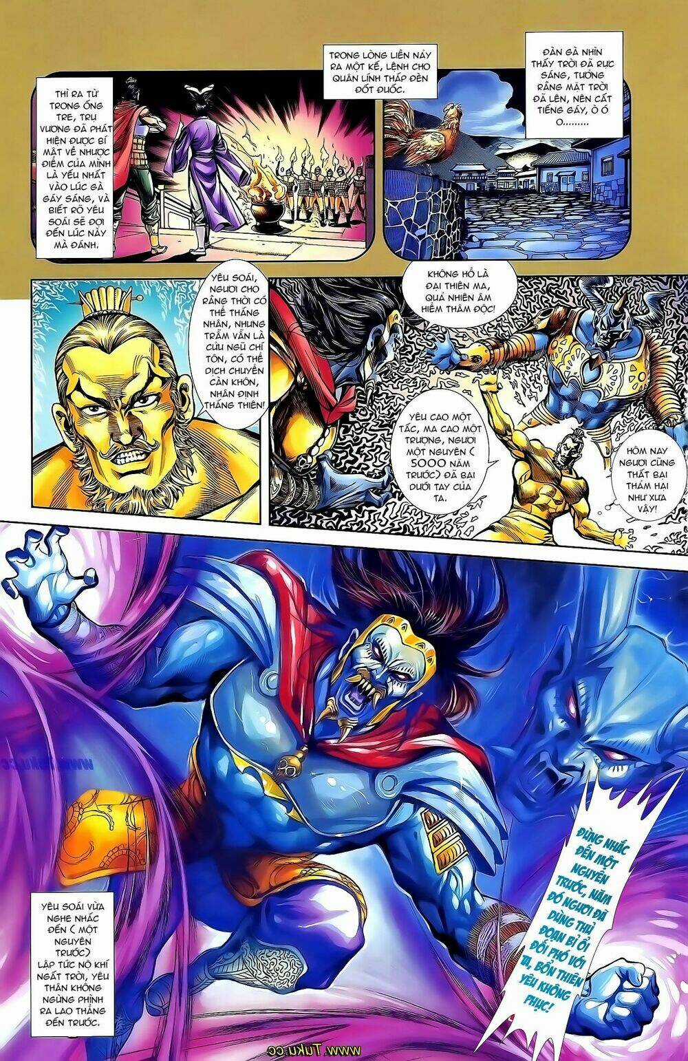 Thiên Tử Truyền Kỳ 1 - Cơ Phát Khai Chu Bản Chapter 136 trang 15