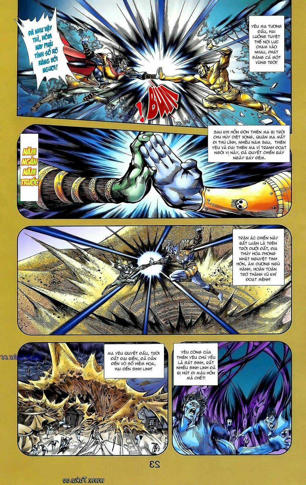 Thiên Tử Truyền Kỳ 1 - Cơ Phát Khai Chu Bản Chapter 136 trang 16