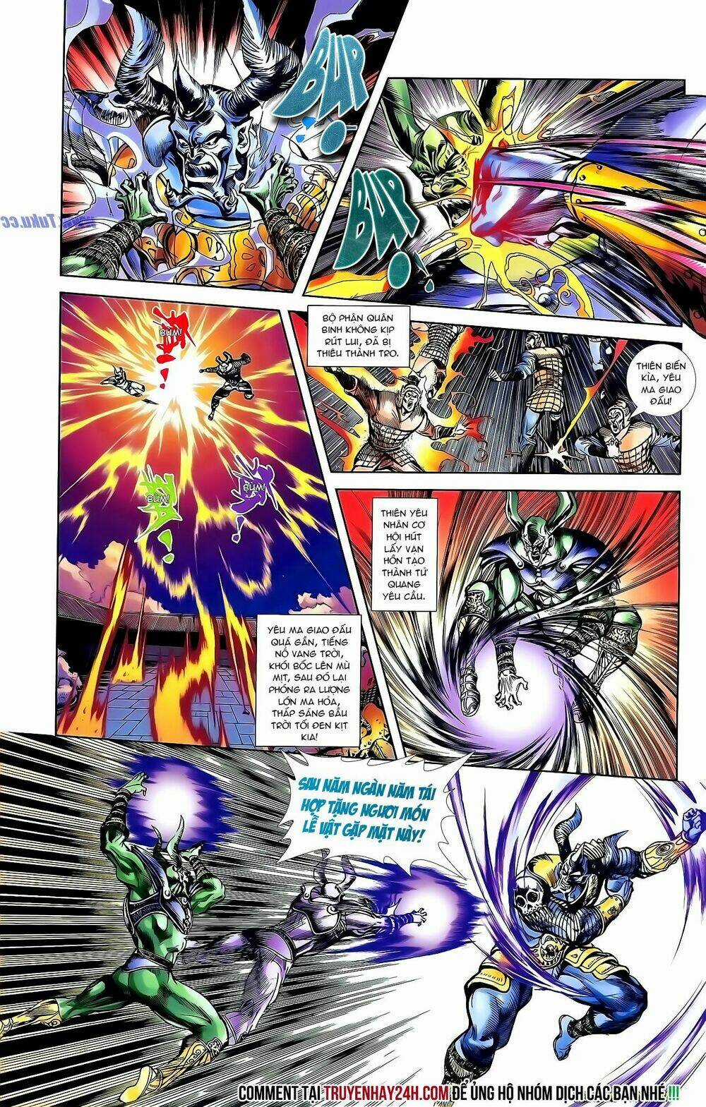 Thiên Tử Truyền Kỳ 1 - Cơ Phát Khai Chu Bản Chapter 136 trang 24