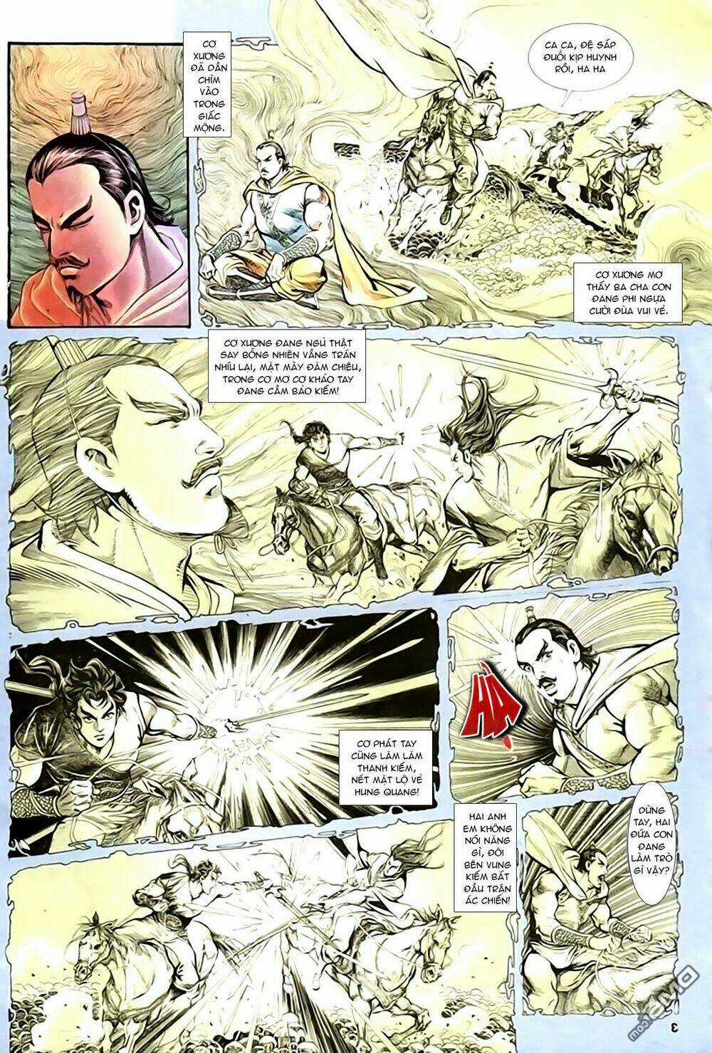 Thiên Tử Truyền Kỳ 1 - Cơ Phát Khai Chu Bản Chapter 136 trang 3