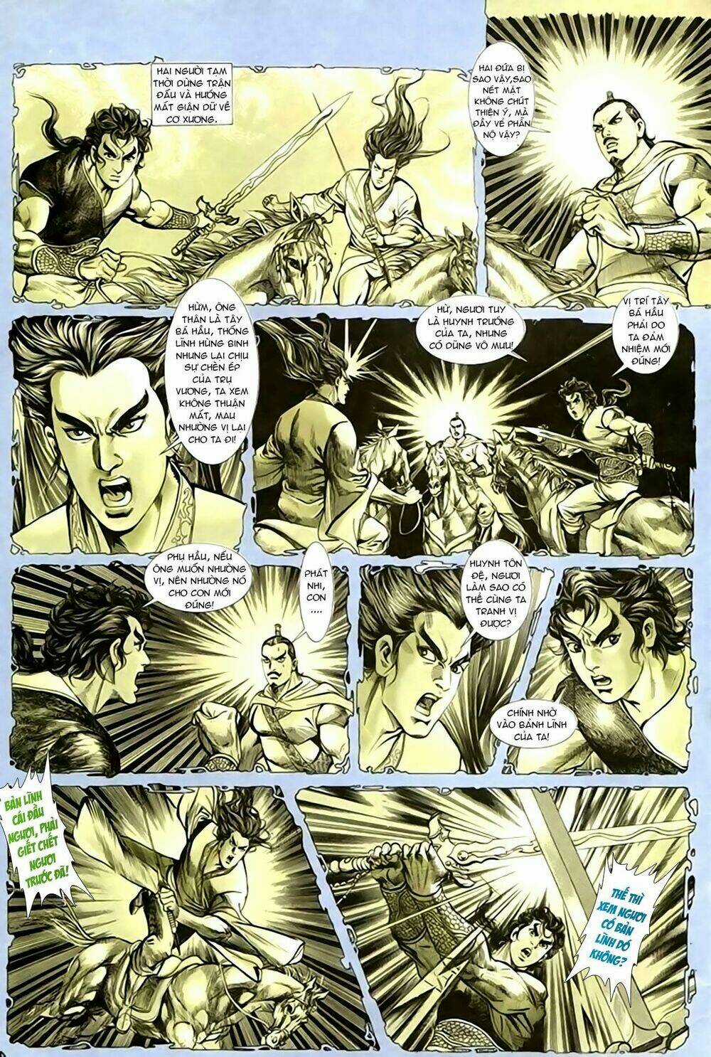 Thiên Tử Truyền Kỳ 1 - Cơ Phát Khai Chu Bản Chapter 136 trang 4