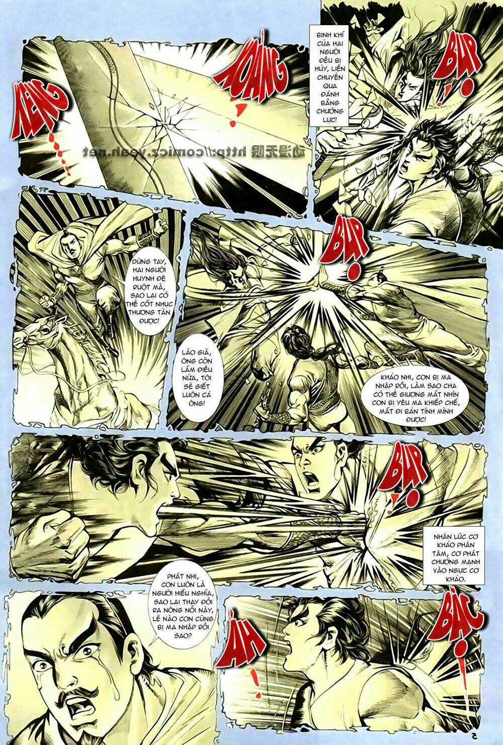 Thiên Tử Truyền Kỳ 1 - Cơ Phát Khai Chu Bản Chapter 136 trang 5