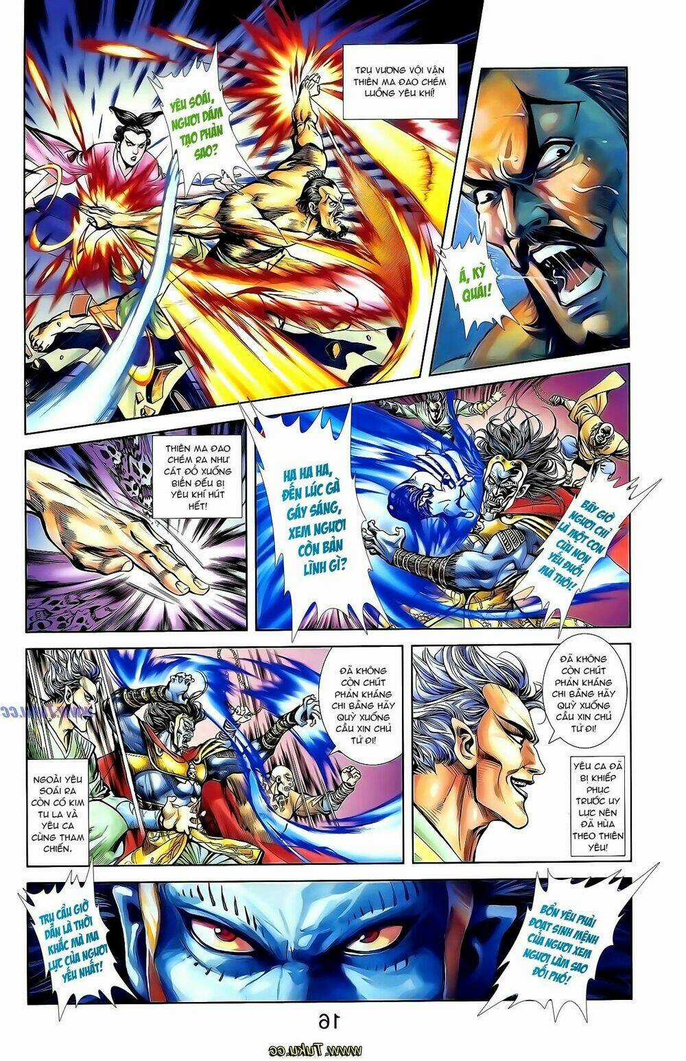 Thiên Tử Truyền Kỳ 1 - Cơ Phát Khai Chu Bản Chapter 136 trang 9