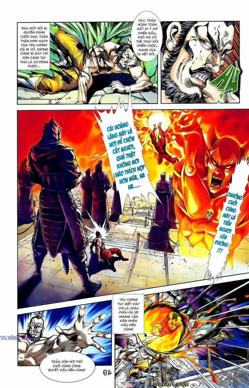 Thiên Tử Truyền Kỳ 1 - Cơ Phát Khai Chu Bản Chapter 137 trang 12