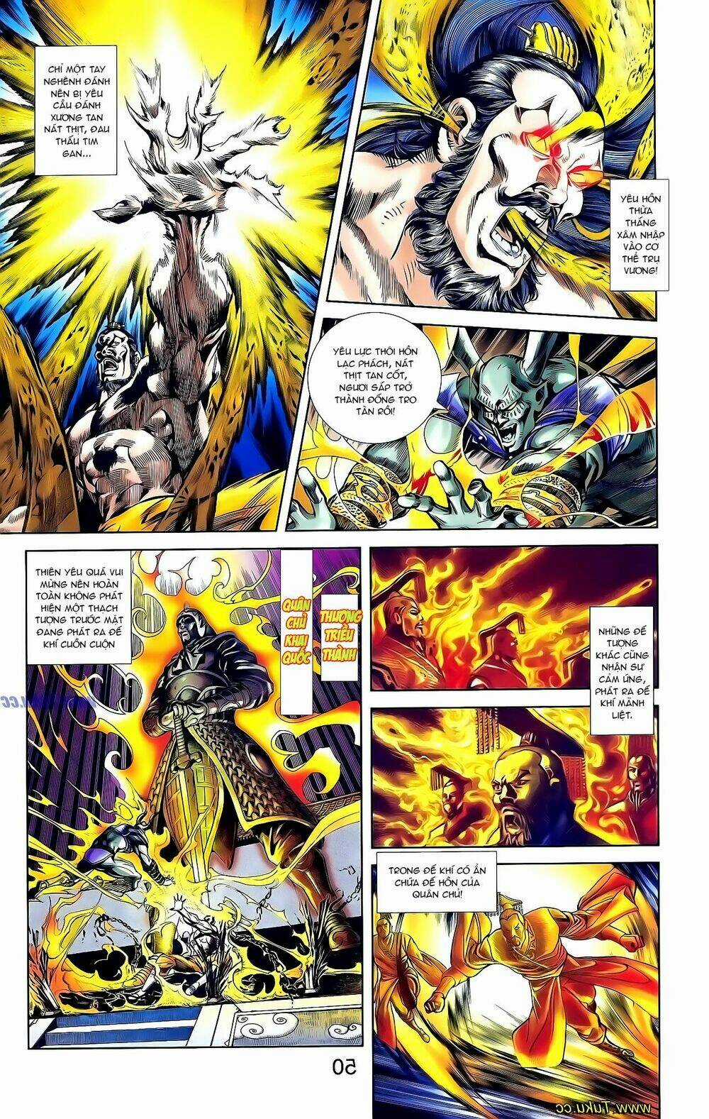 Thiên Tử Truyền Kỳ 1 - Cơ Phát Khai Chu Bản Chapter 137 trang 13