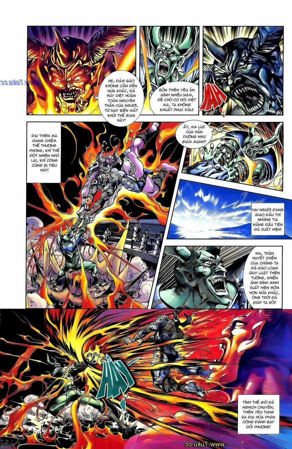 Thiên Tử Truyền Kỳ 1 - Cơ Phát Khai Chu Bản Chapter 137 trang 8