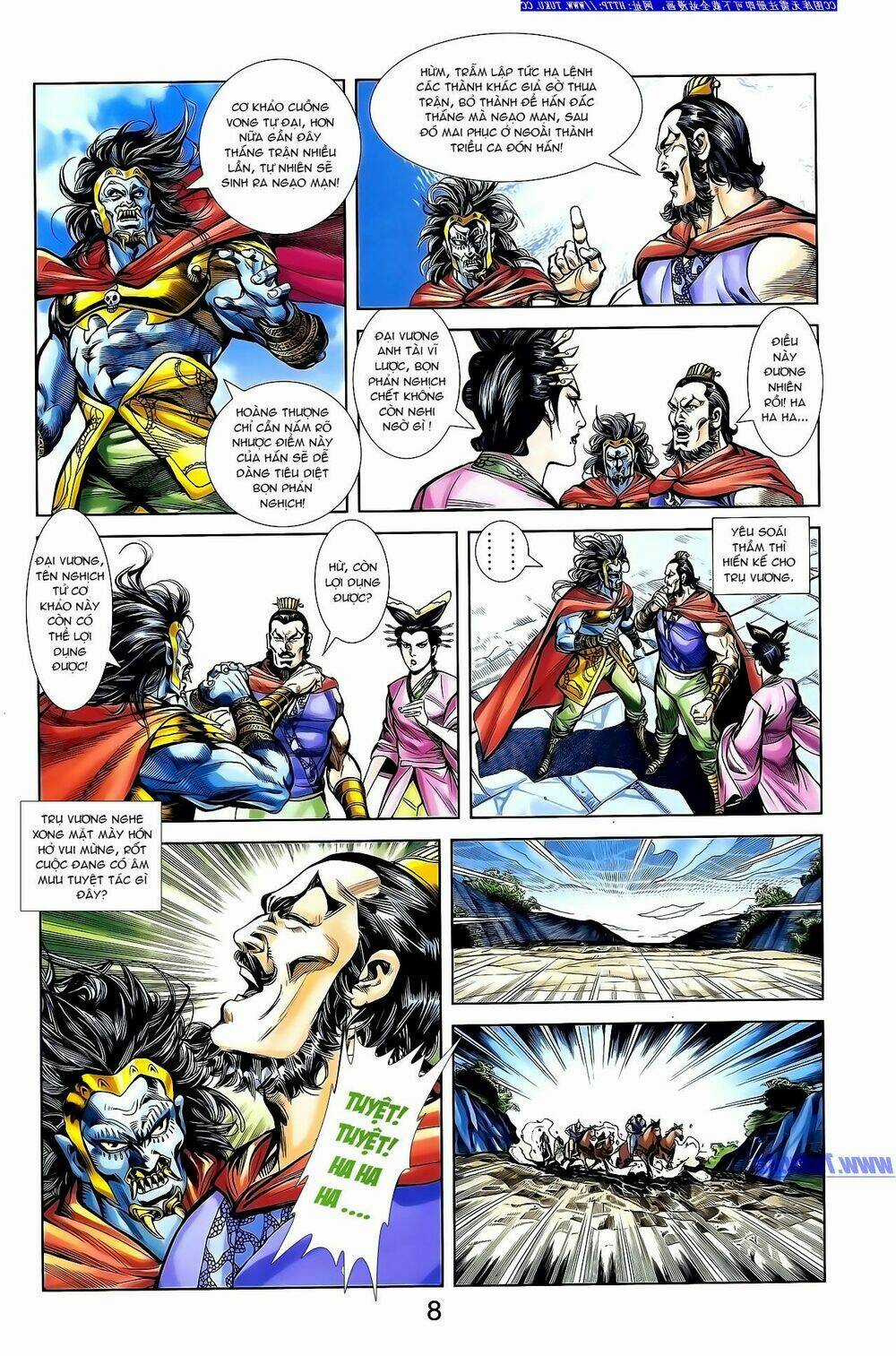 Thiên Tử Truyền Kỳ 1 - Cơ Phát Khai Chu Bản Chapter 138 trang 18