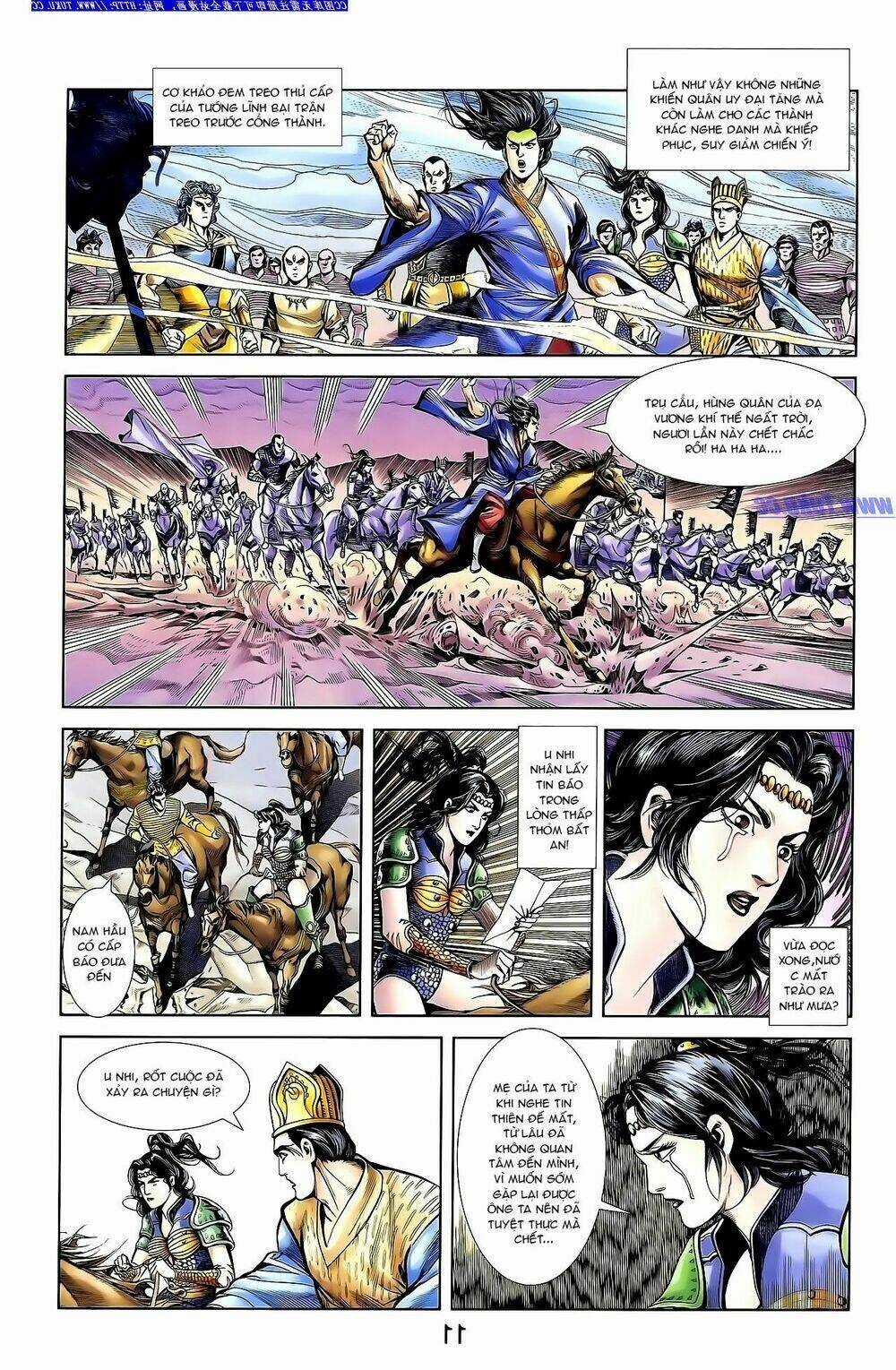 Thiên Tử Truyền Kỳ 1 - Cơ Phát Khai Chu Bản Chapter 138 trang 21