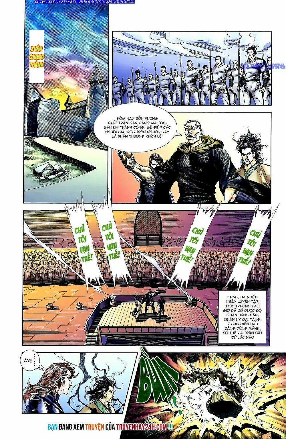 Thiên Tử Truyền Kỳ 1 - Cơ Phát Khai Chu Bản Chapter 139 trang 29