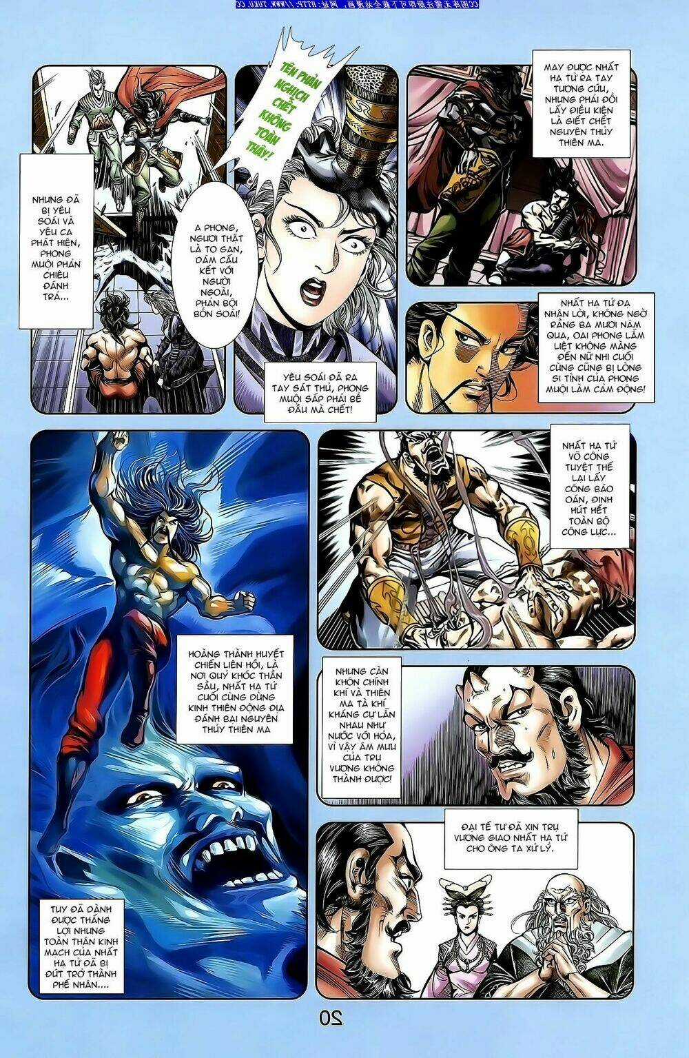 Thiên Tử Truyền Kỳ 1 - Cơ Phát Khai Chu Bản Chapter 139 trang 3