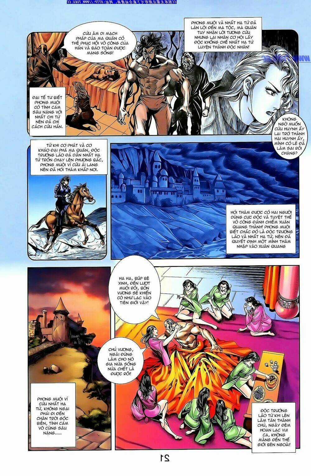 Thiên Tử Truyền Kỳ 1 - Cơ Phát Khai Chu Bản Chapter 139 trang 4