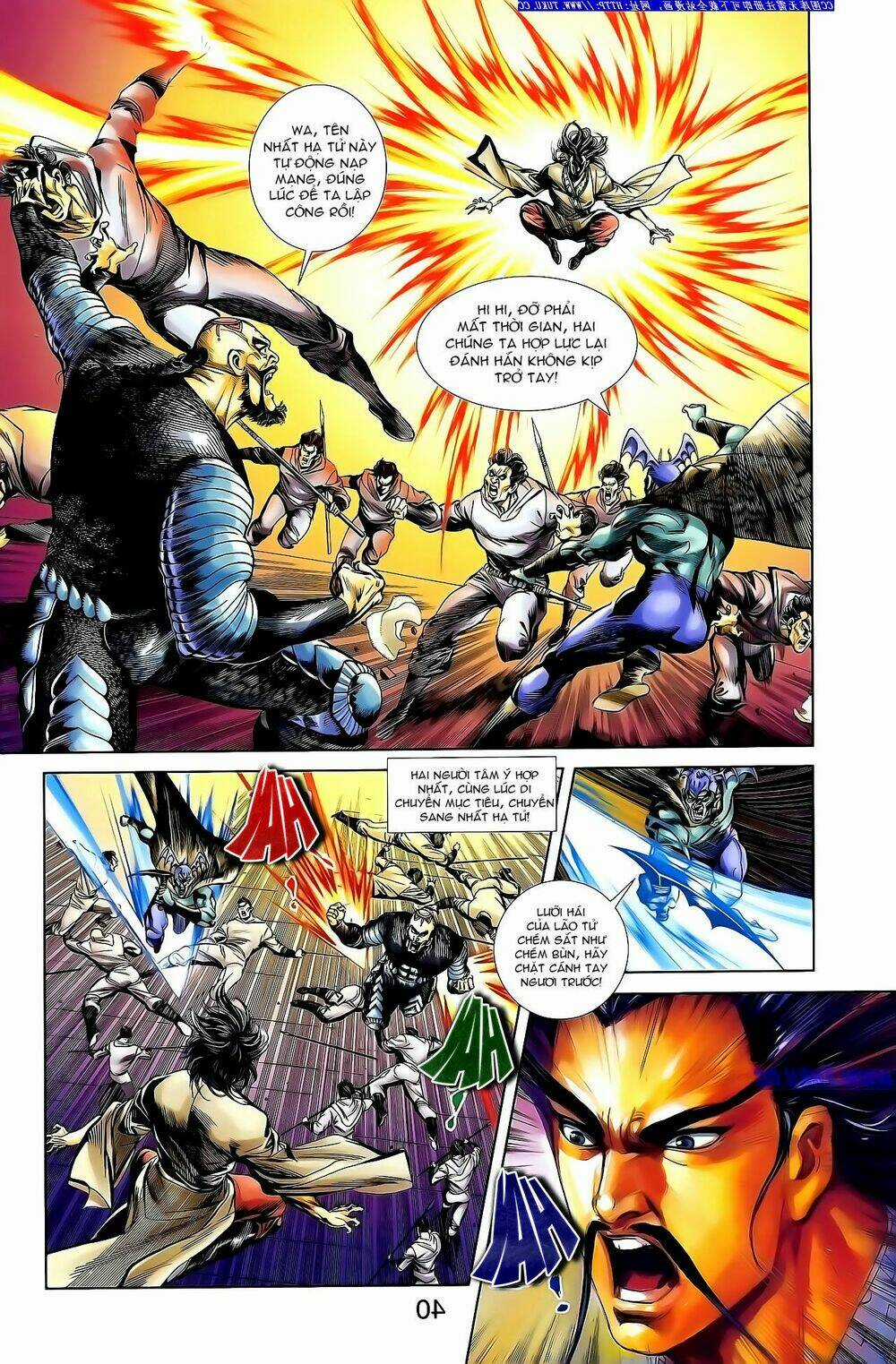 Thiên Tử Truyền Kỳ 1 - Cơ Phát Khai Chu Bản Chapter 140 trang 10