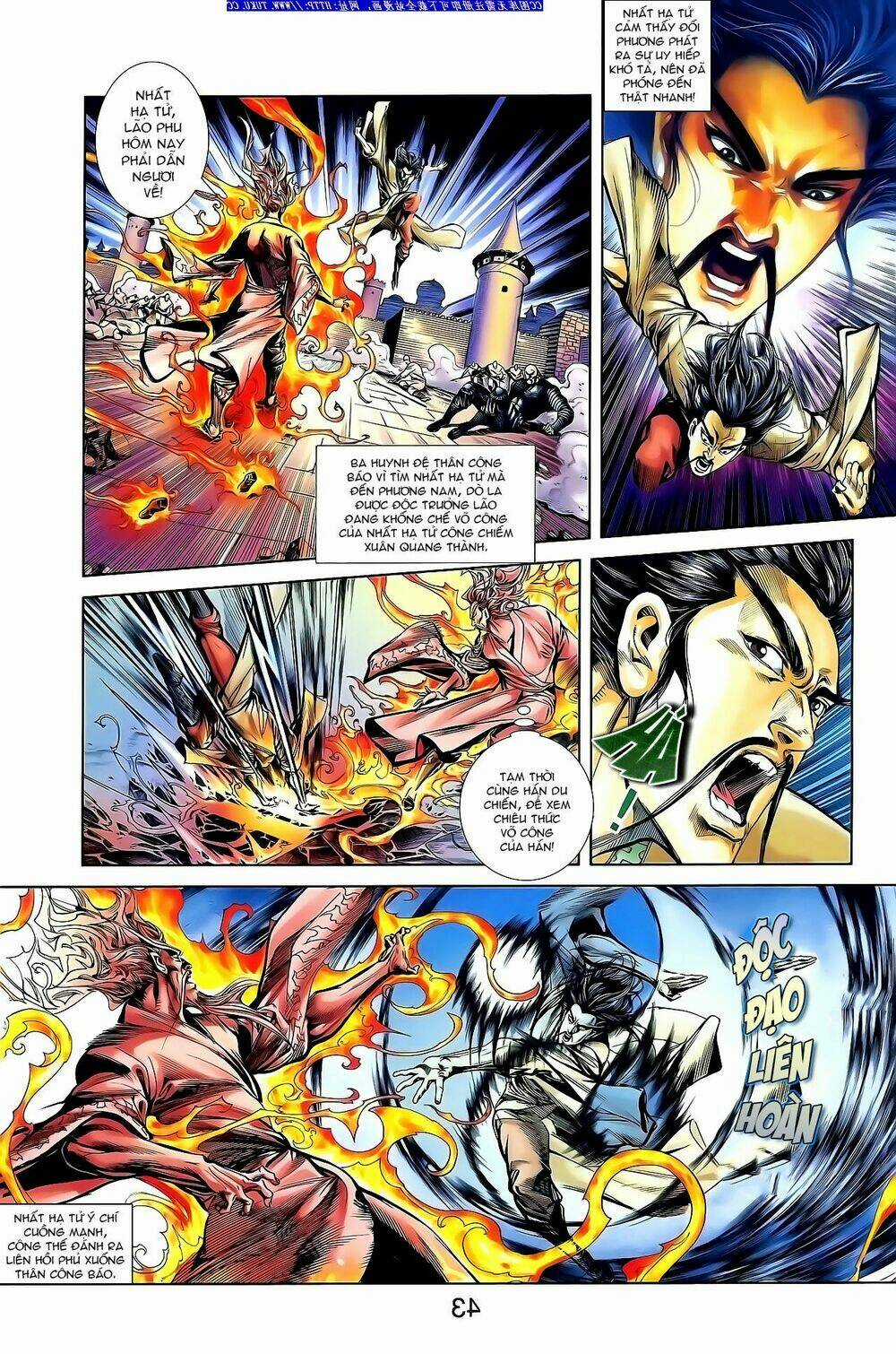 Thiên Tử Truyền Kỳ 1 - Cơ Phát Khai Chu Bản Chapter 140 trang 15