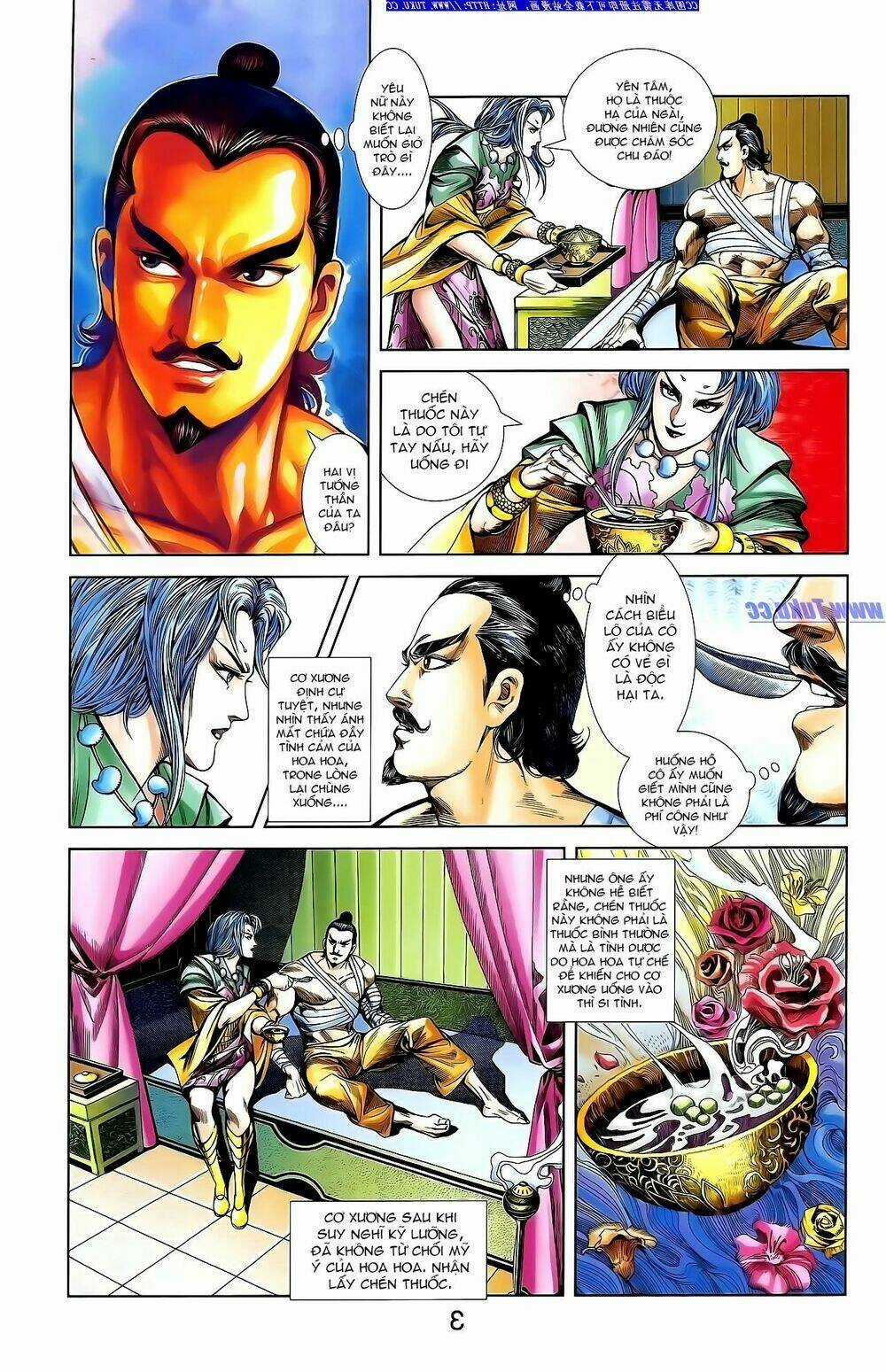 Thiên Tử Truyền Kỳ 1 - Cơ Phát Khai Chu Bản Chapter 140 trang 2