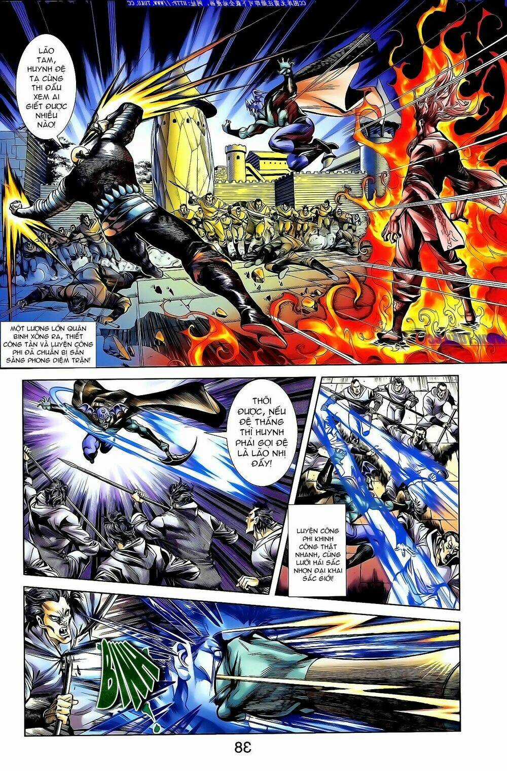 Thiên Tử Truyền Kỳ 1 - Cơ Phát Khai Chu Bản Chapter 140 trang 8