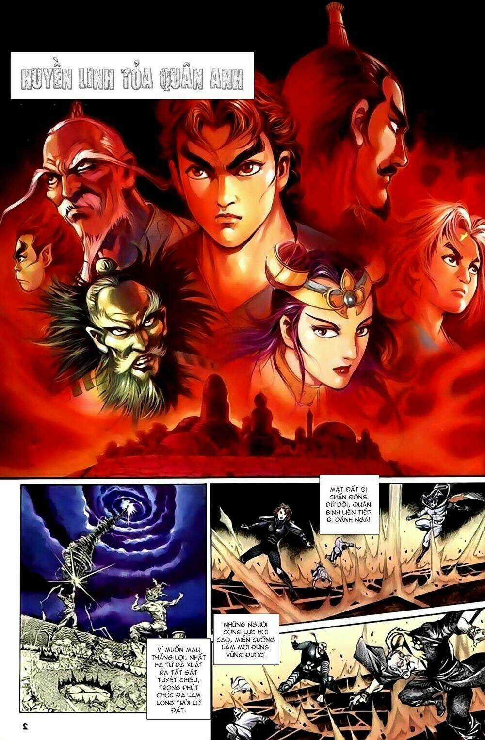 Thiên Tử Truyền Kỳ 1 - Cơ Phát Khai Chu Bản Chapter 141 trang 2