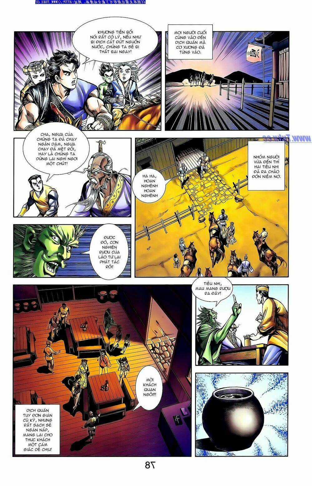 Thiên Tử Truyền Kỳ 1 - Cơ Phát Khai Chu Bản Chapter 141 trang 21