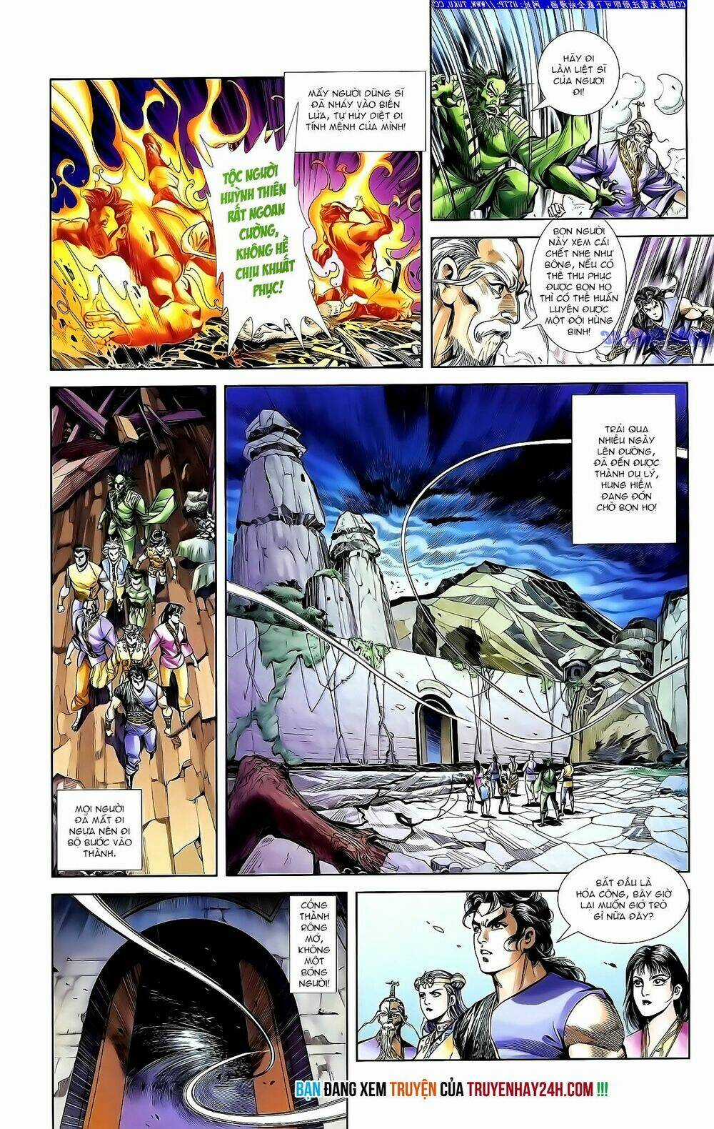 Thiên Tử Truyền Kỳ 1 - Cơ Phát Khai Chu Bản Chapter 141 trang 28