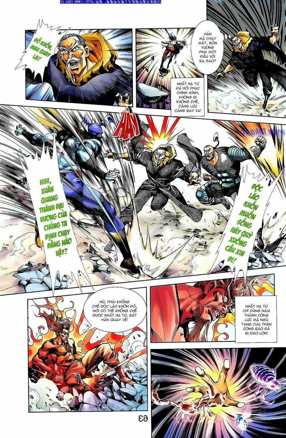 Thiên Tử Truyền Kỳ 1 - Cơ Phát Khai Chu Bản Chapter 141 trang 7