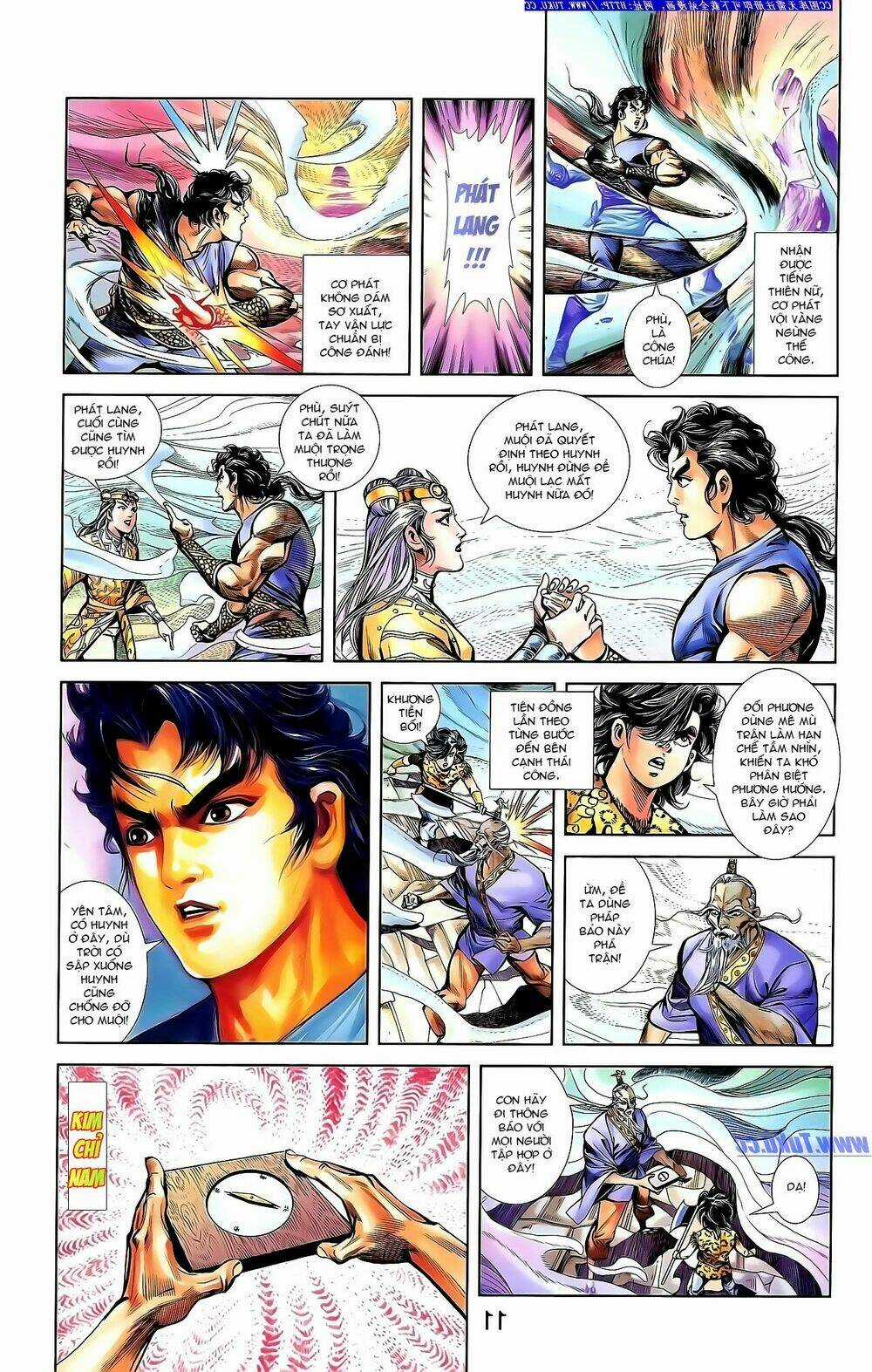 Thiên Tử Truyền Kỳ 1 - Cơ Phát Khai Chu Bản Chapter 142 trang 18