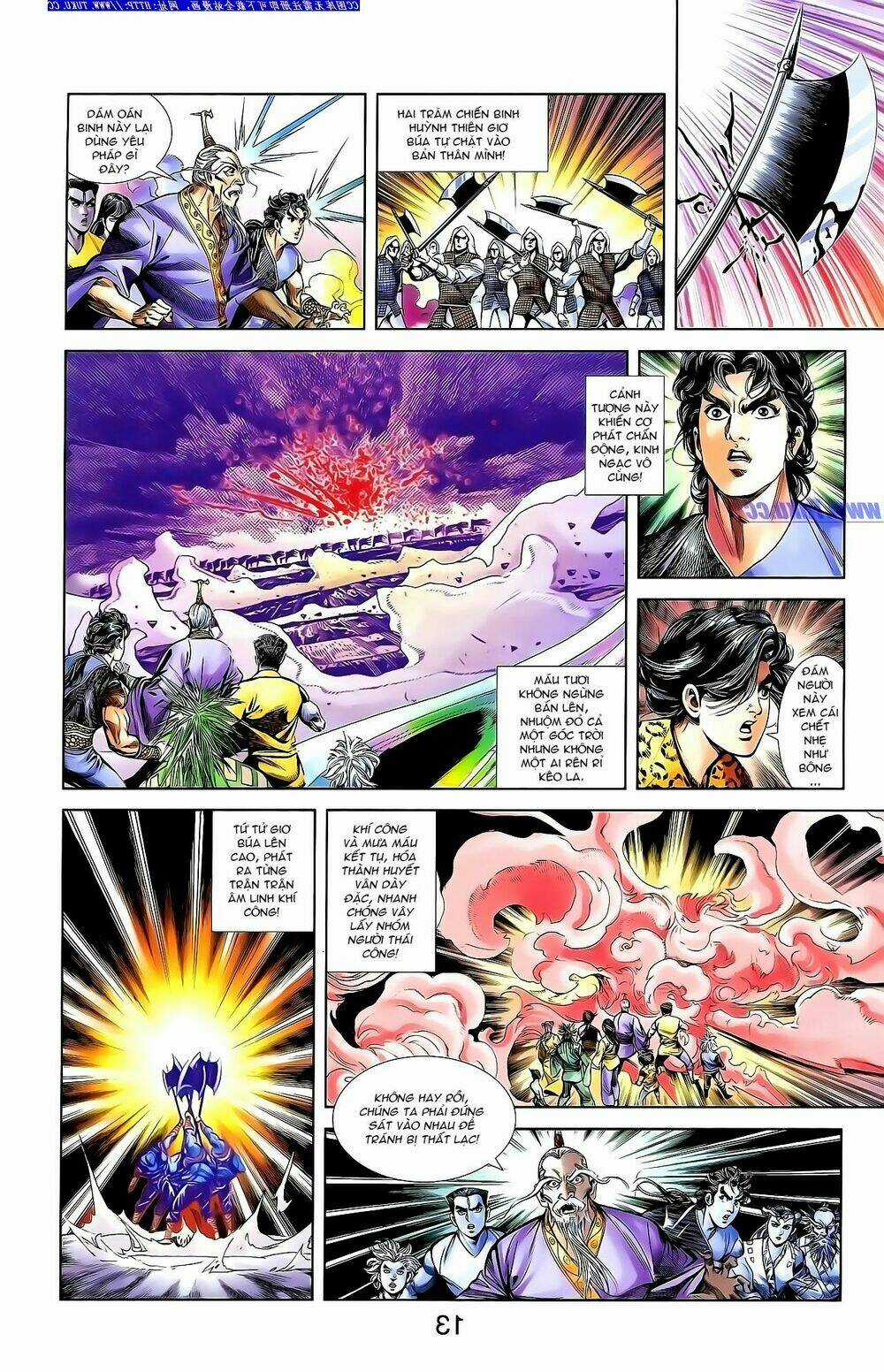 Thiên Tử Truyền Kỳ 1 - Cơ Phát Khai Chu Bản Chapter 142 trang 21