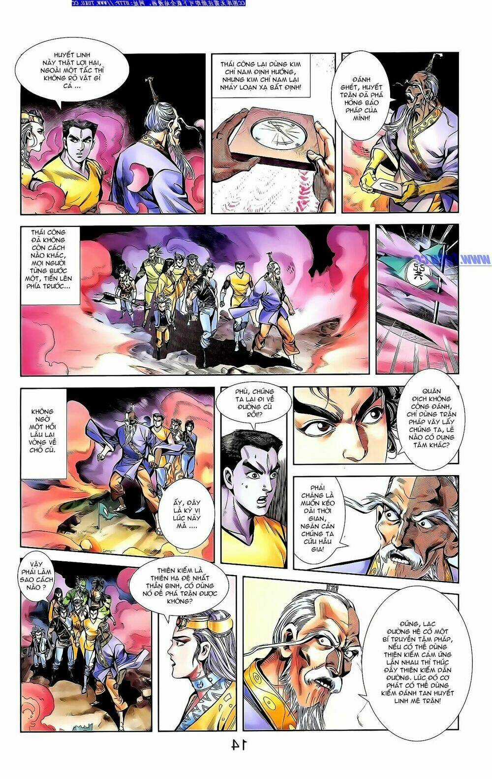 Thiên Tử Truyền Kỳ 1 - Cơ Phát Khai Chu Bản Chapter 142 trang 22