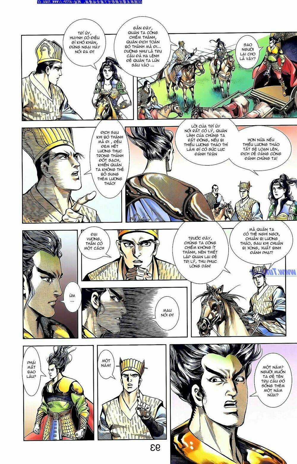 Thiên Tử Truyền Kỳ 1 - Cơ Phát Khai Chu Bản Chapter 142 trang 7