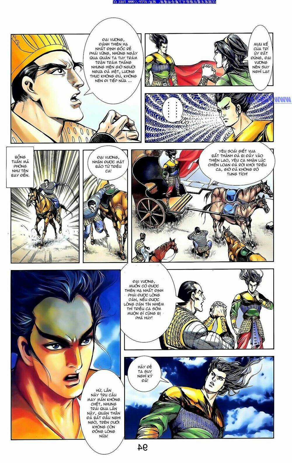 Thiên Tử Truyền Kỳ 1 - Cơ Phát Khai Chu Bản Chapter 142 trang 8