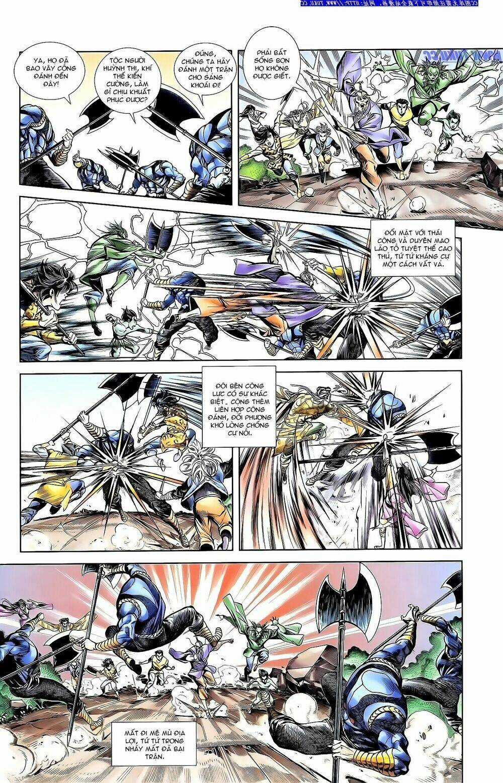 Thiên Tử Truyền Kỳ 1 - Cơ Phát Khai Chu Bản Chapter 144 trang 12