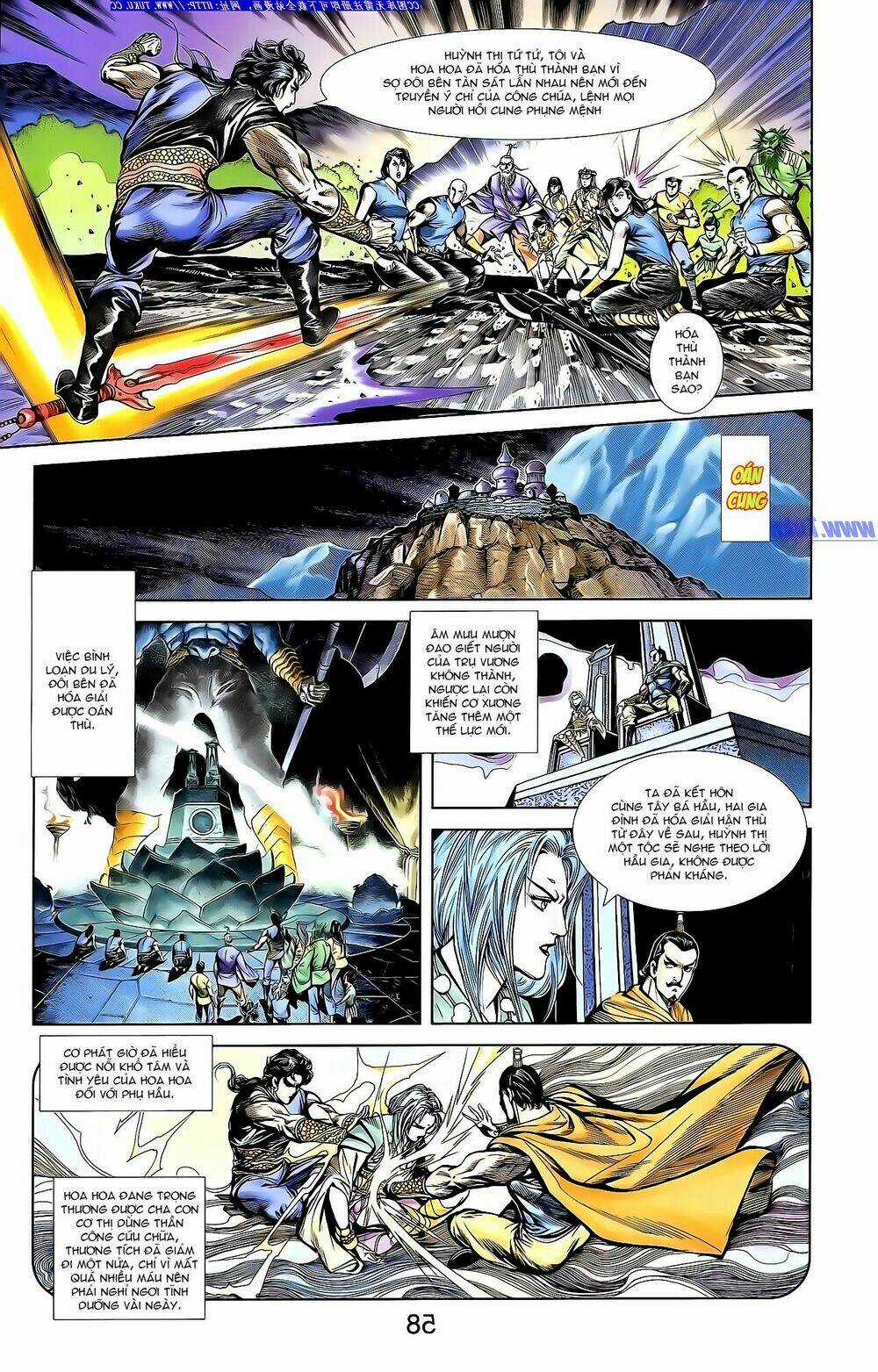 Thiên Tử Truyền Kỳ 1 - Cơ Phát Khai Chu Bản Chapter 144 trang 14