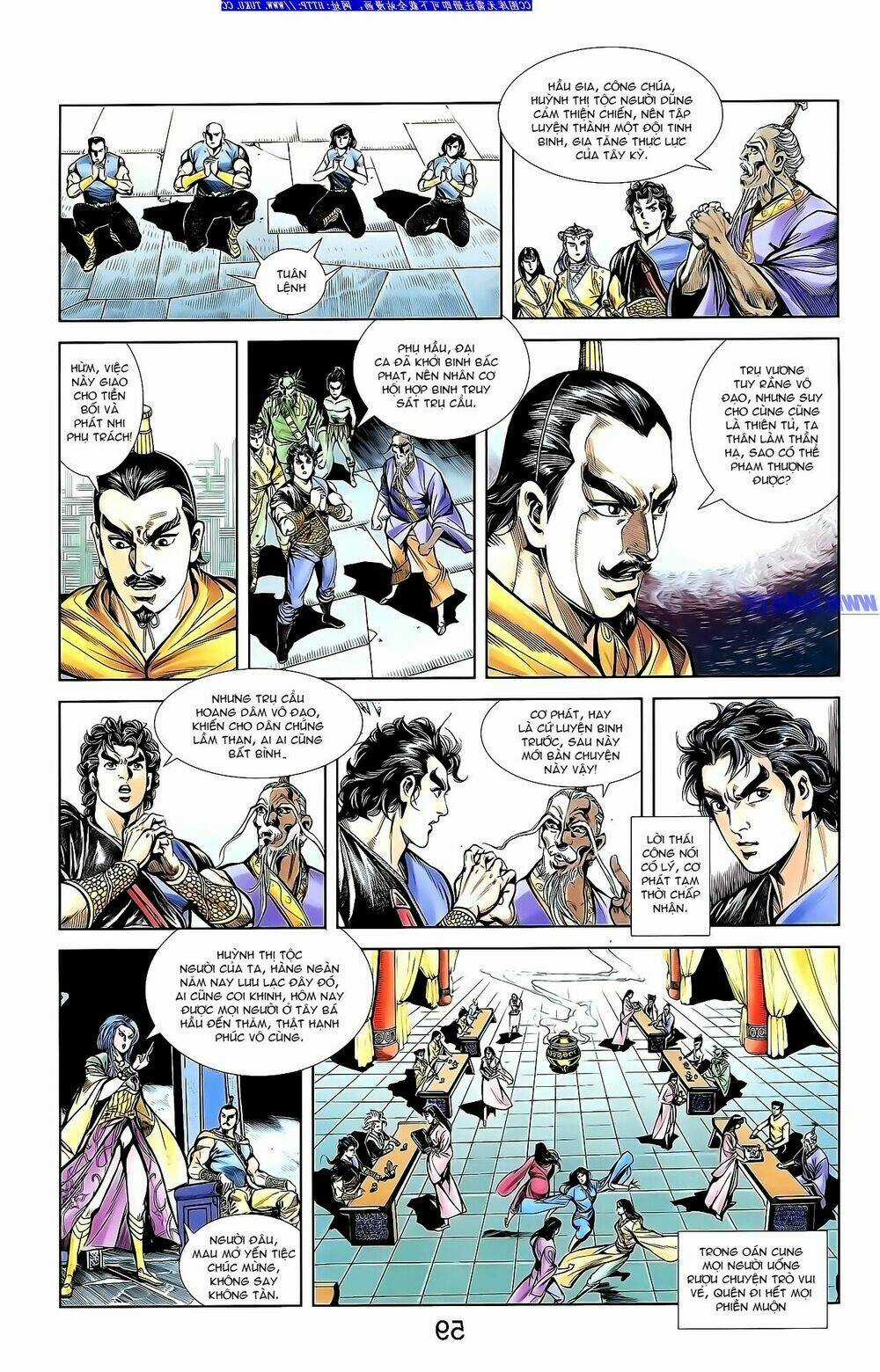 Thiên Tử Truyền Kỳ 1 - Cơ Phát Khai Chu Bản Chapter 144 trang 15