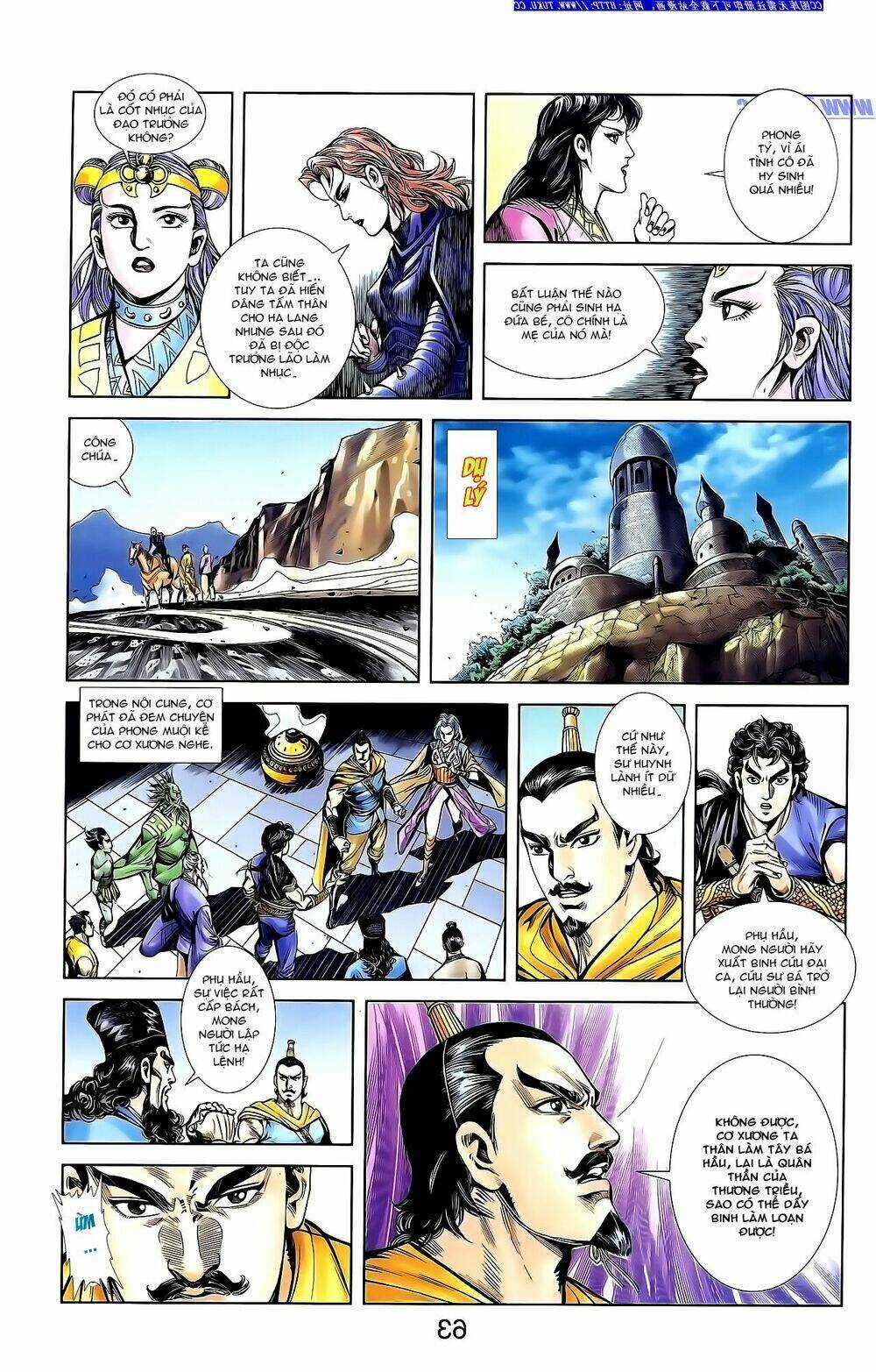 Thiên Tử Truyền Kỳ 1 - Cơ Phát Khai Chu Bản Chapter 144 trang 19