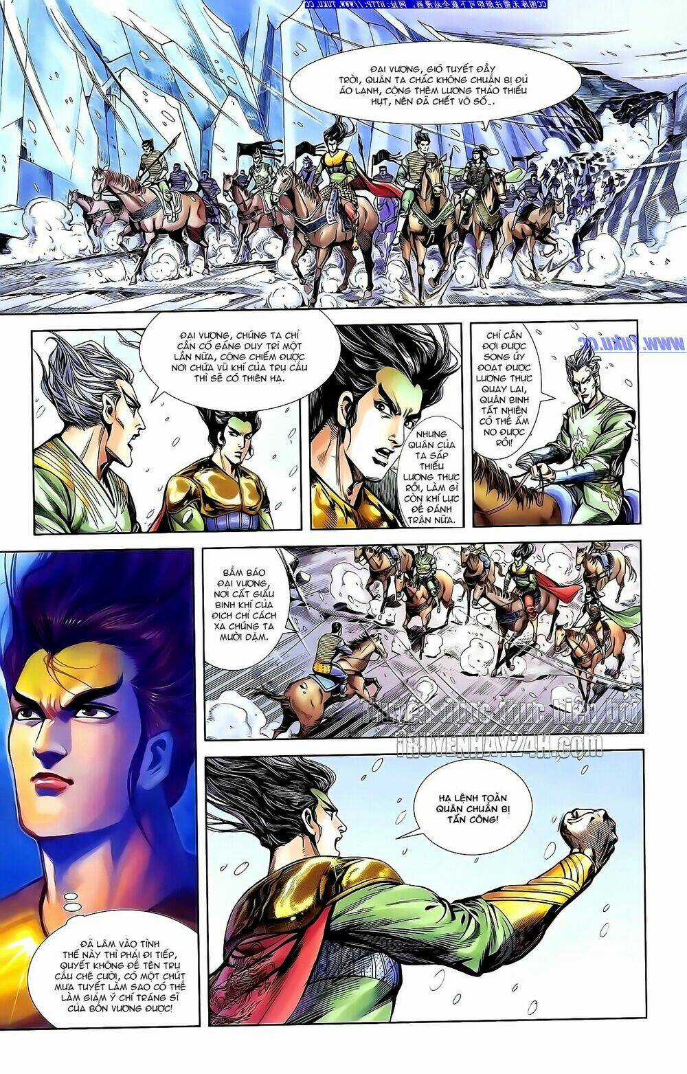 Thiên Tử Truyền Kỳ 1 - Cơ Phát Khai Chu Bản Chapter 144 trang 24