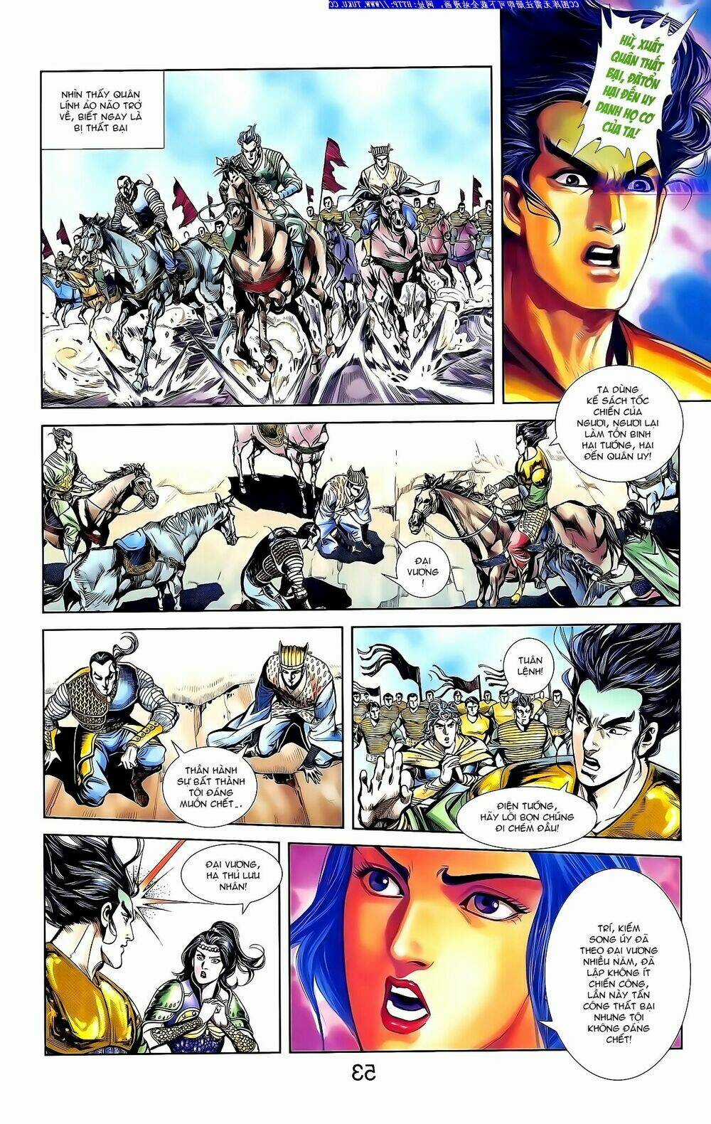 Thiên Tử Truyền Kỳ 1 - Cơ Phát Khai Chu Bản Chapter 144 trang 9