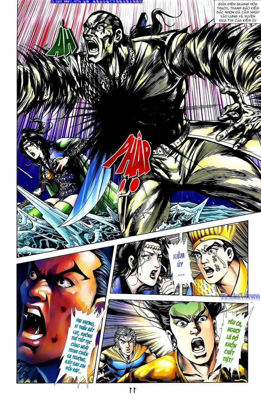 Thiên Tử Truyền Kỳ 1 - Cơ Phát Khai Chu Bản Chapter 145 trang 12