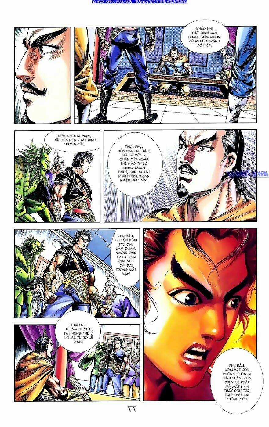 Thiên Tử Truyền Kỳ 1 - Cơ Phát Khai Chu Bản Chapter 145 trang 14