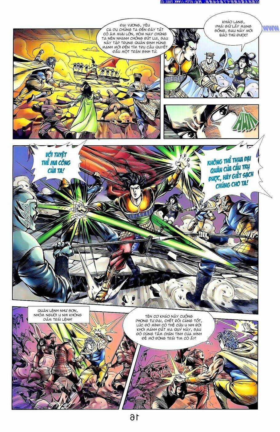 Thiên Tử Truyền Kỳ 1 - Cơ Phát Khai Chu Bản Chapter 145 trang 22