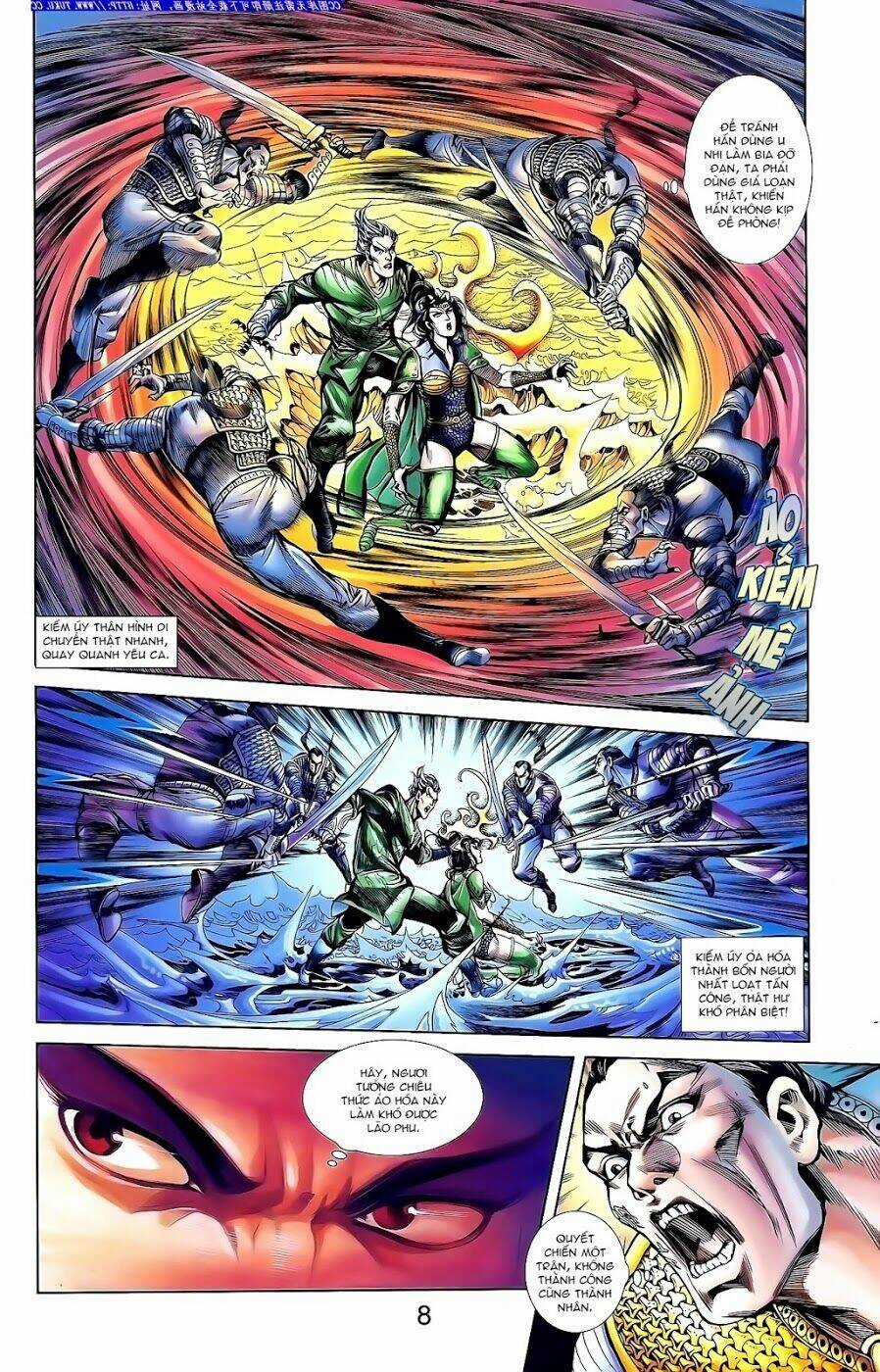 Thiên Tử Truyền Kỳ 1 - Cơ Phát Khai Chu Bản Chapter 145 trang 9