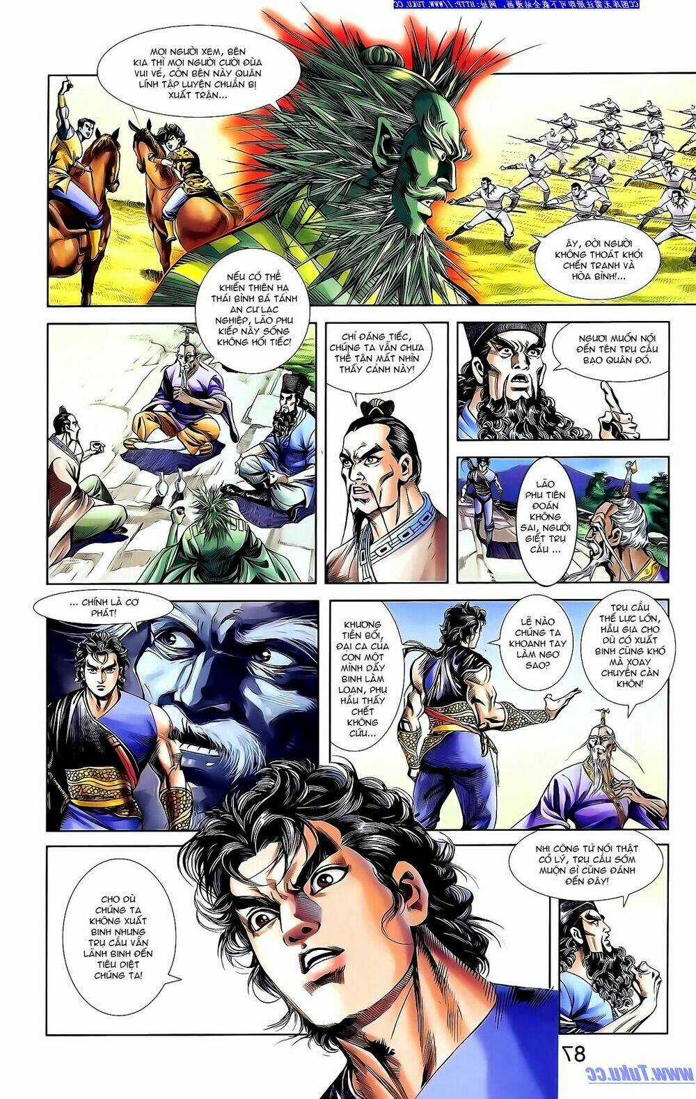 Thiên Tử Truyền Kỳ 1 - Cơ Phát Khai Chu Bản Chapter 147 trang 16