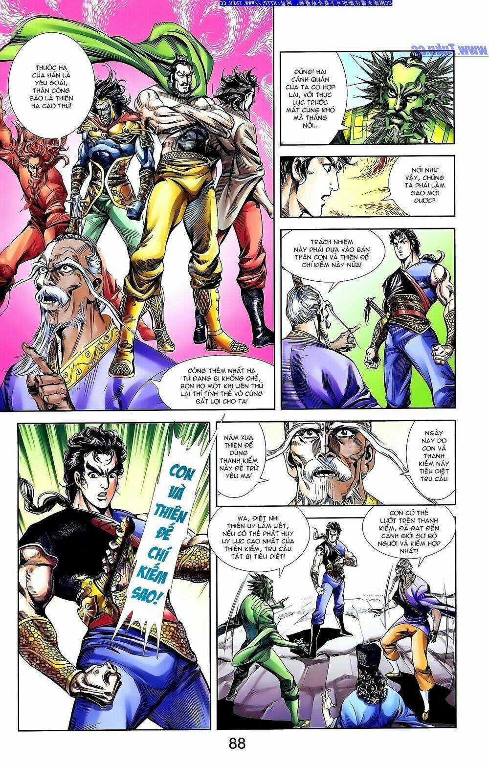 Thiên Tử Truyền Kỳ 1 - Cơ Phát Khai Chu Bản Chapter 147 trang 17