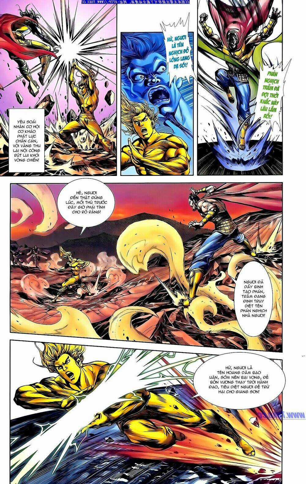 Thiên Tử Truyền Kỳ 1 - Cơ Phát Khai Chu Bản Chapter 147 trang 4