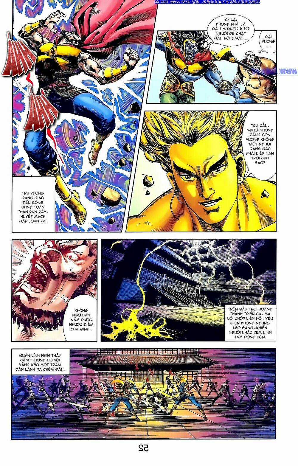 Thiên Tử Truyền Kỳ 1 - Cơ Phát Khai Chu Bản Chapter 147 trang 7