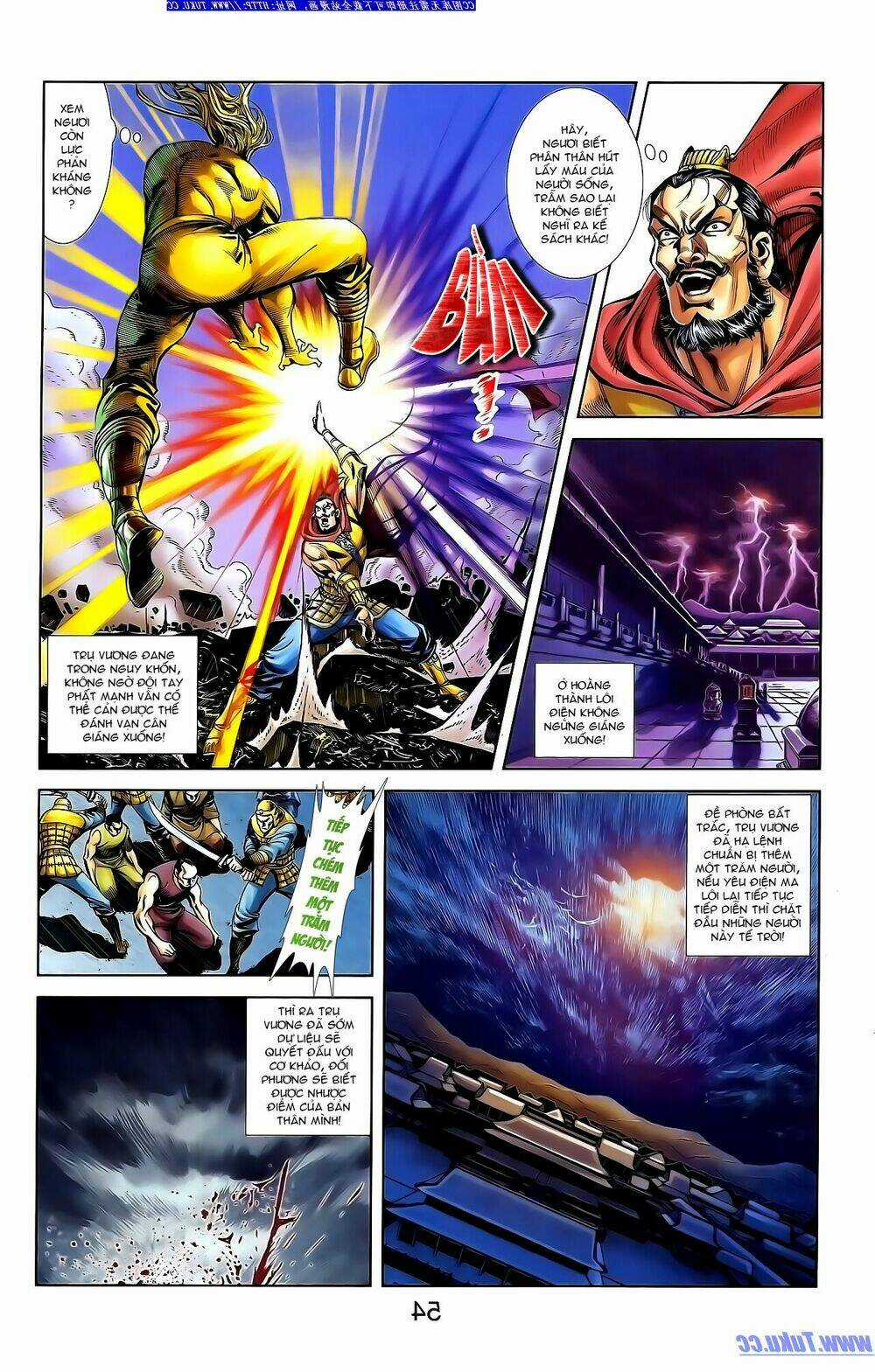 Thiên Tử Truyền Kỳ 1 - Cơ Phát Khai Chu Bản Chapter 147 trang 9