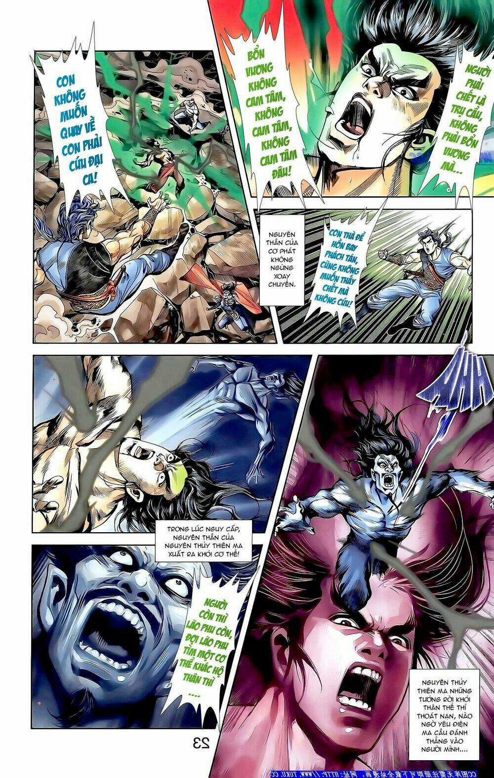 Thiên Tử Truyền Kỳ 1 - Cơ Phát Khai Chu Bản Chapter 149 trang 22